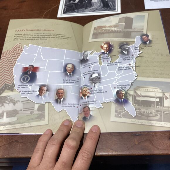 Ronald Reagan Presidential Library & Museum + US Constitution Picture Card - Picture 5 of 12